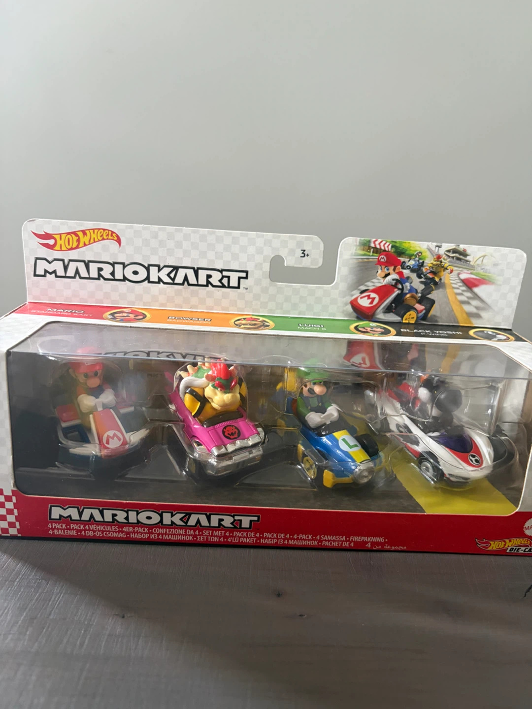 Hot Wheels Mario Kart 4-Pack