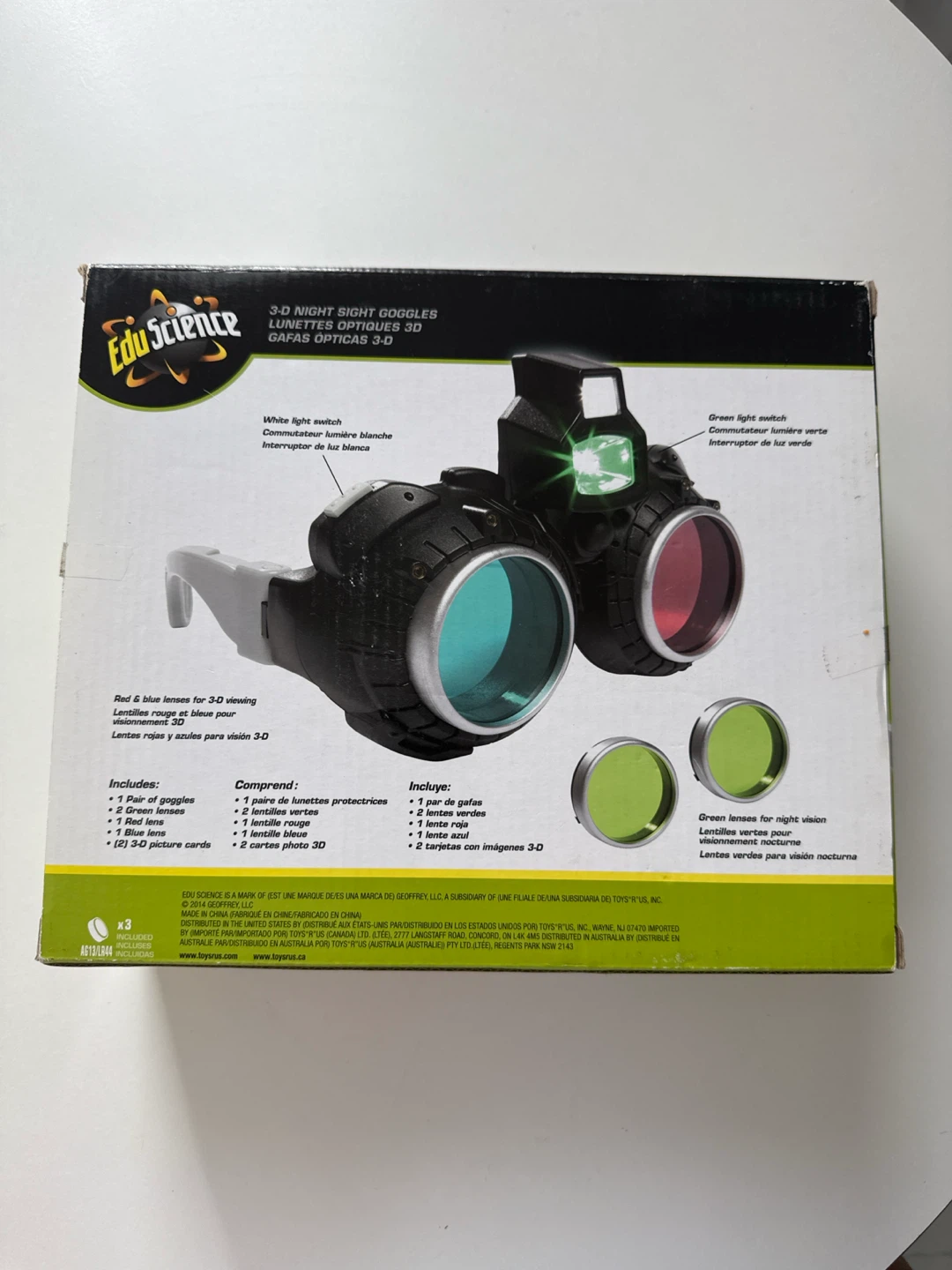 New Edu Science 3-D night sight  goggles - photo 3