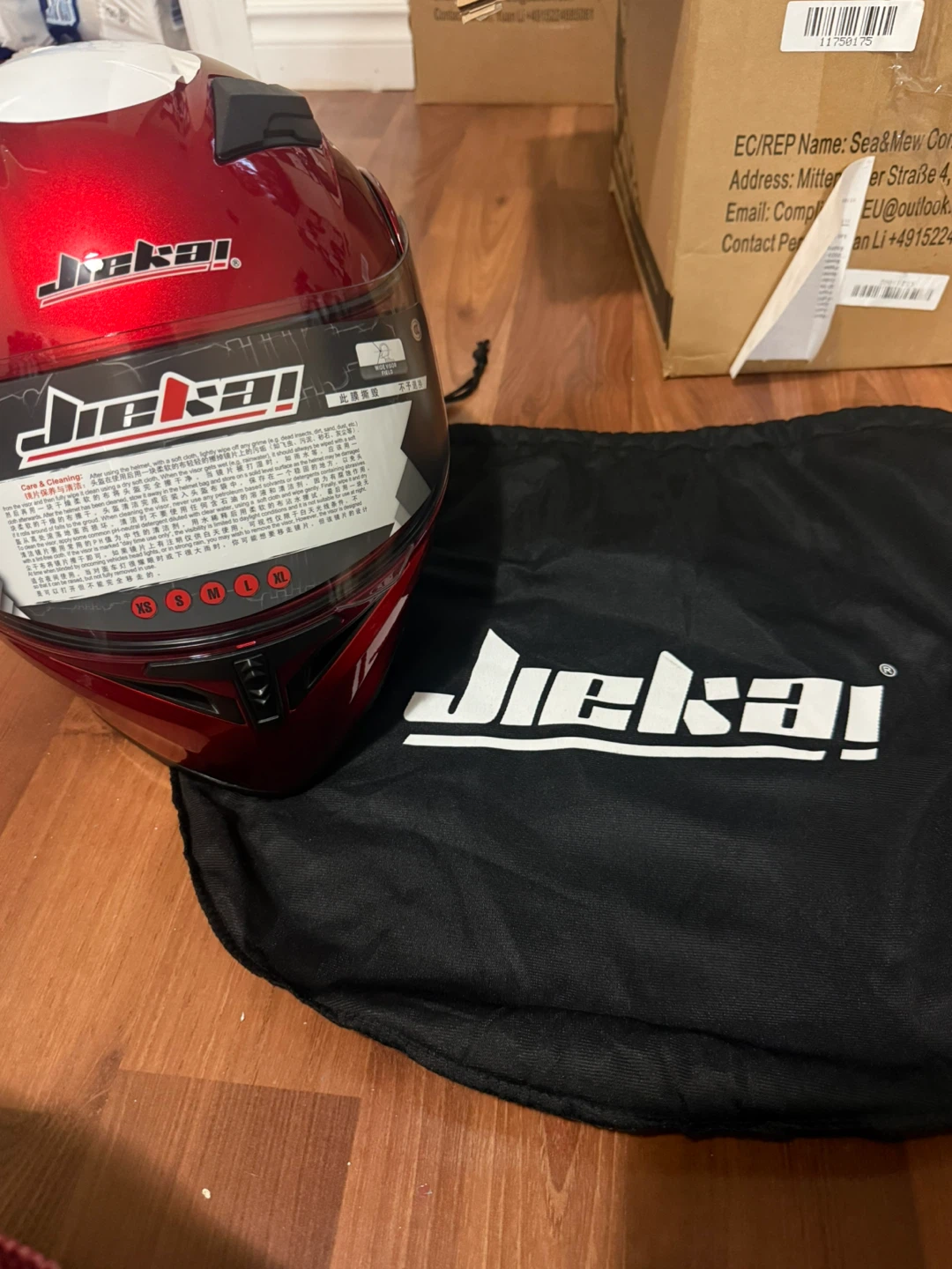 Jiekai Motorcycle Helmet Size XXL
