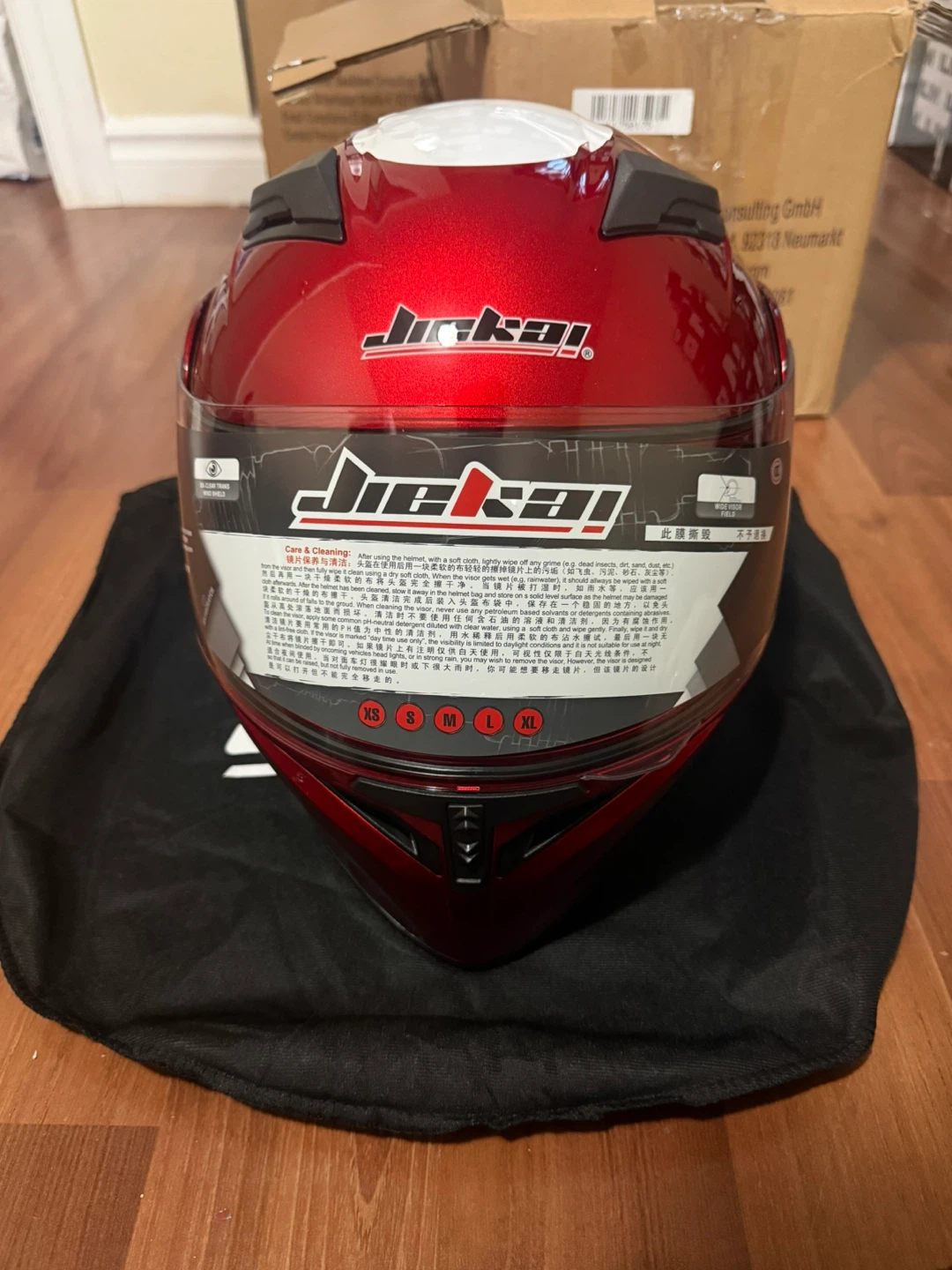 Jiekai Motorcycle Helmet Size XXL - photo 2