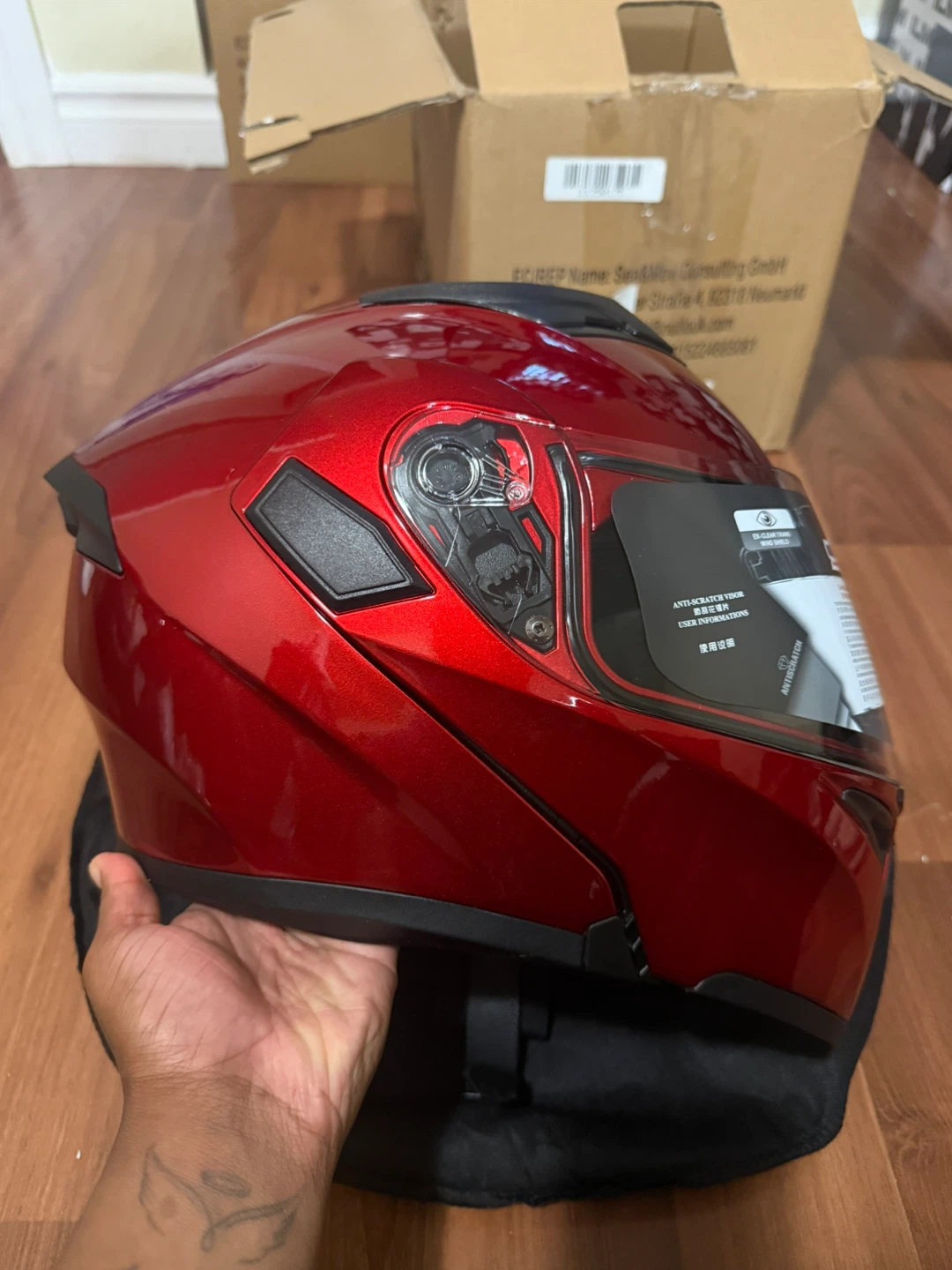Jiekai Motorcycle Helmet Size XXL - photo 5