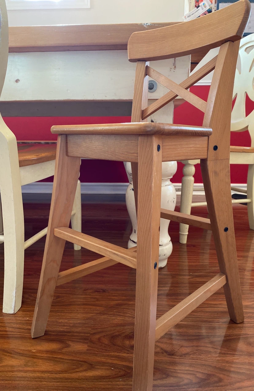 IKEA Wooden High Chair for children - photo 2