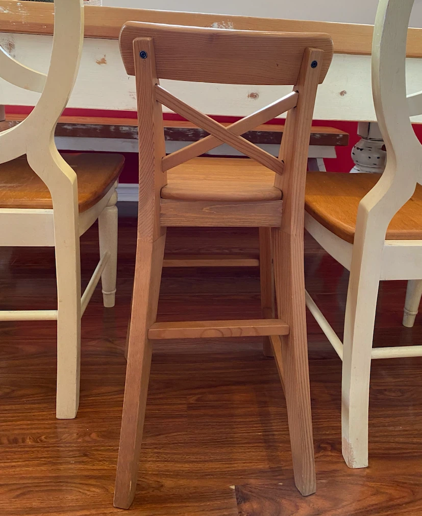 IKEA Wooden High Chair for children - photo 3