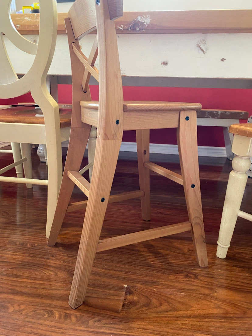 IKEA Wooden High Chair for children - photo 4