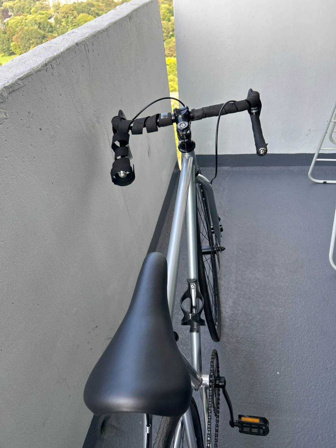 Silver Road Bike - photo 2