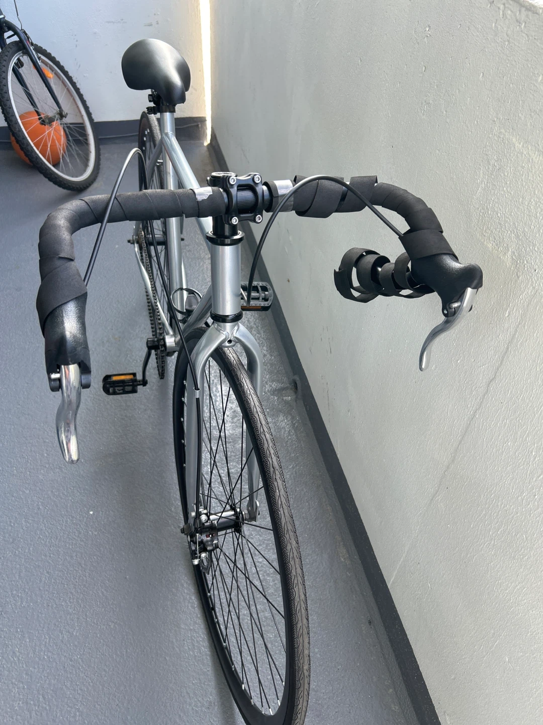 Silver Road Bike - photo 3