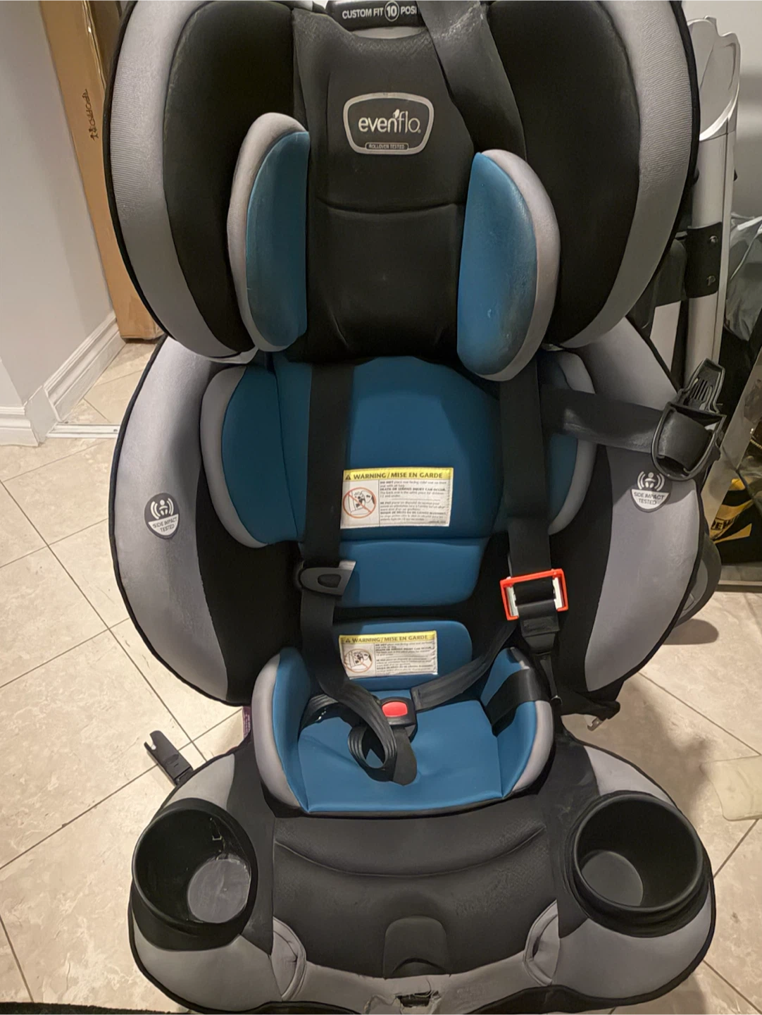 Car Seat- Evenflo EveryStage Deluxe All-in-one
