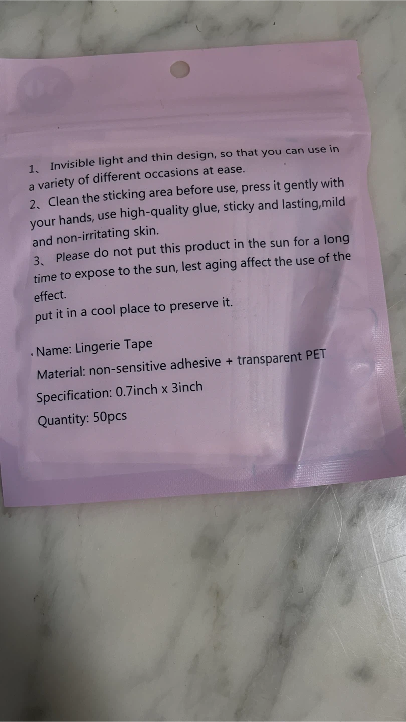 Invisible tape - body tape - 50 strips brand new - photo 2