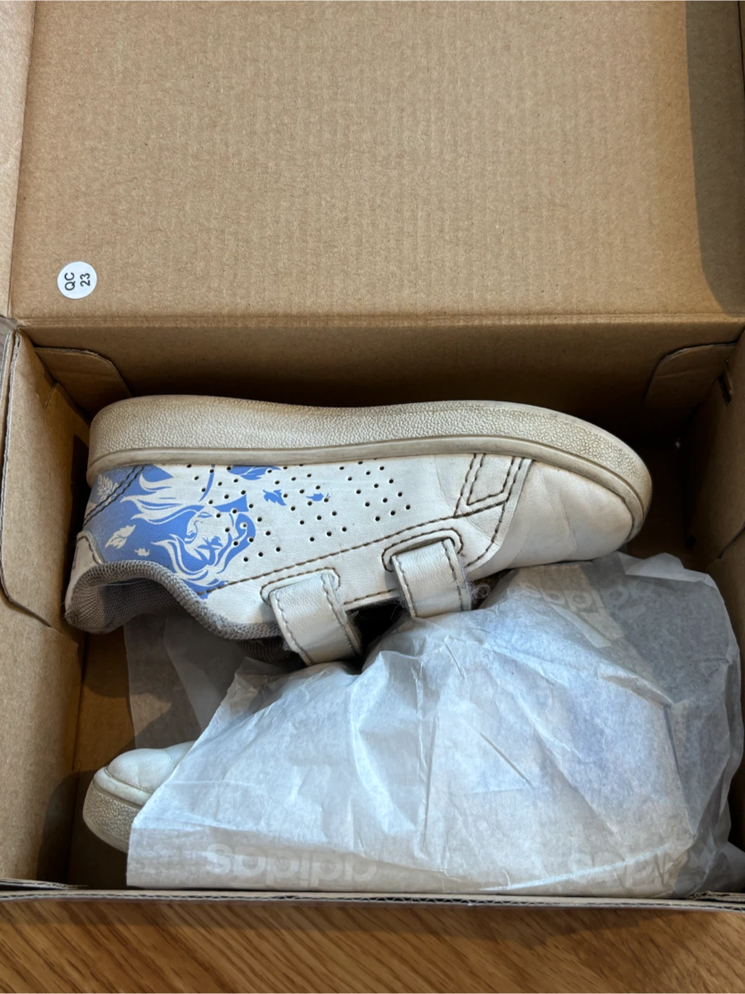 Adidas Advantage I Disney Frozen Toddler Shoes - photo 4