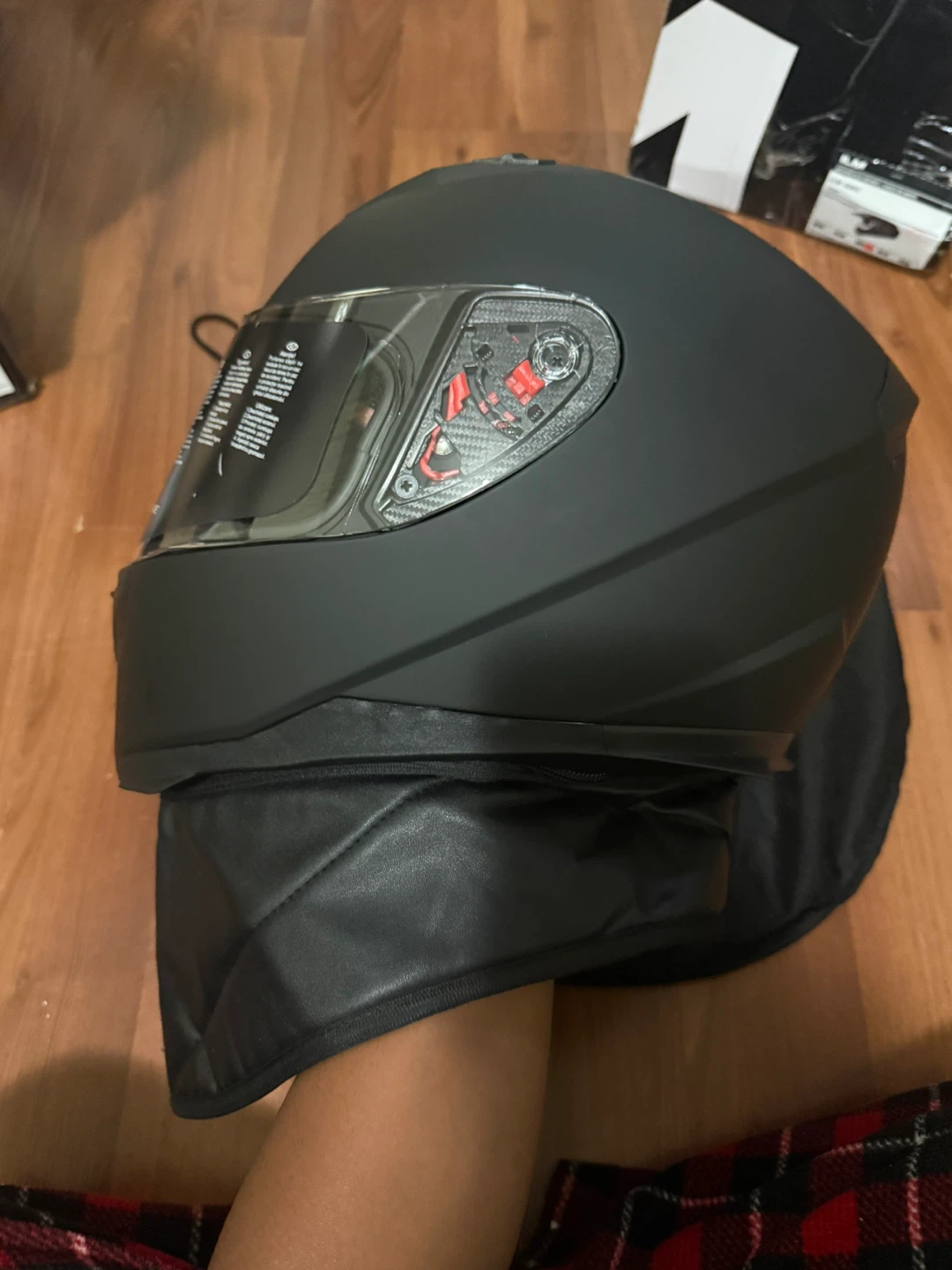 ILM Motorcycle Helmet Size Large - photo 4