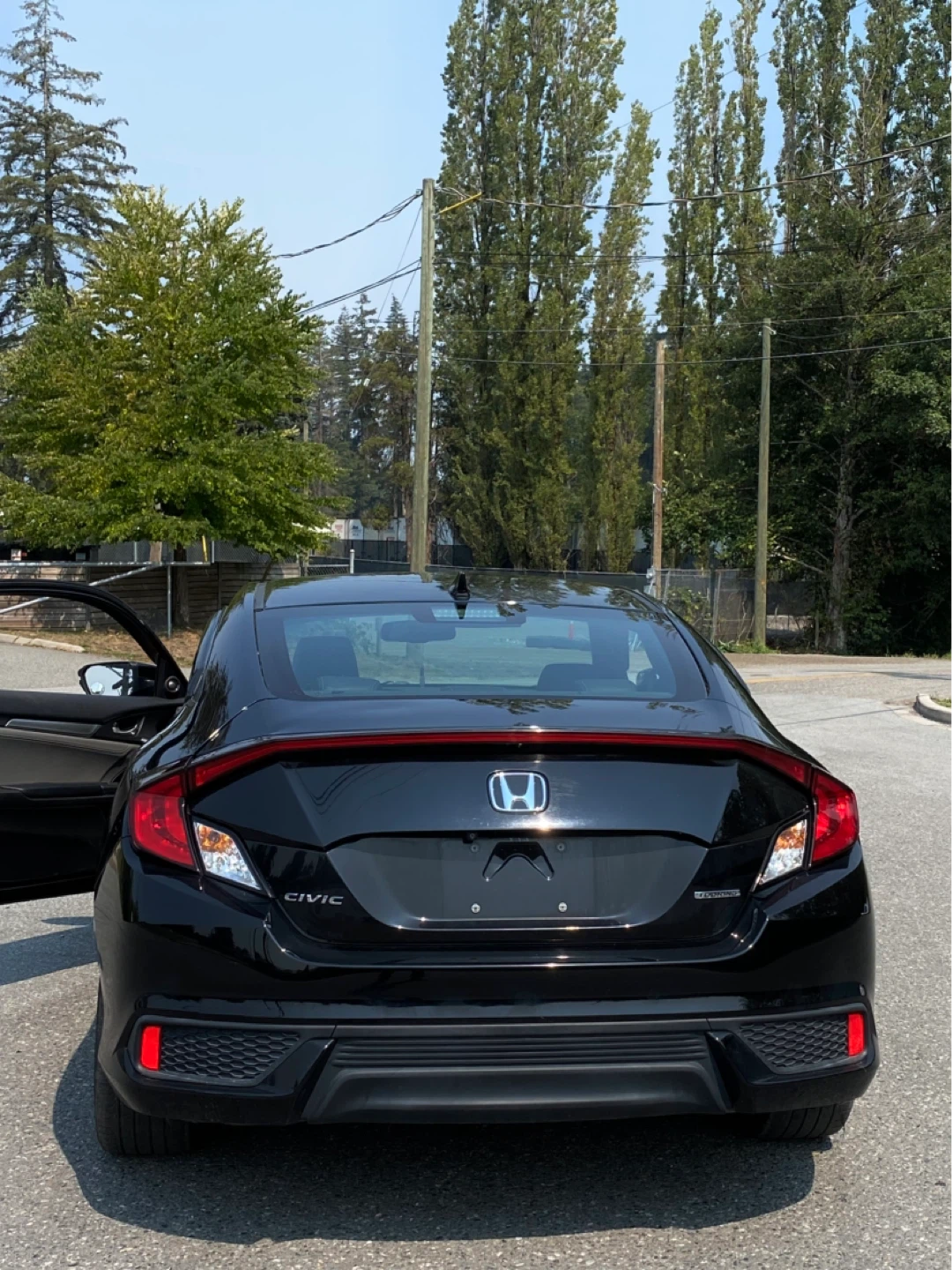 Black Honda Civic Coupe - photo 4
