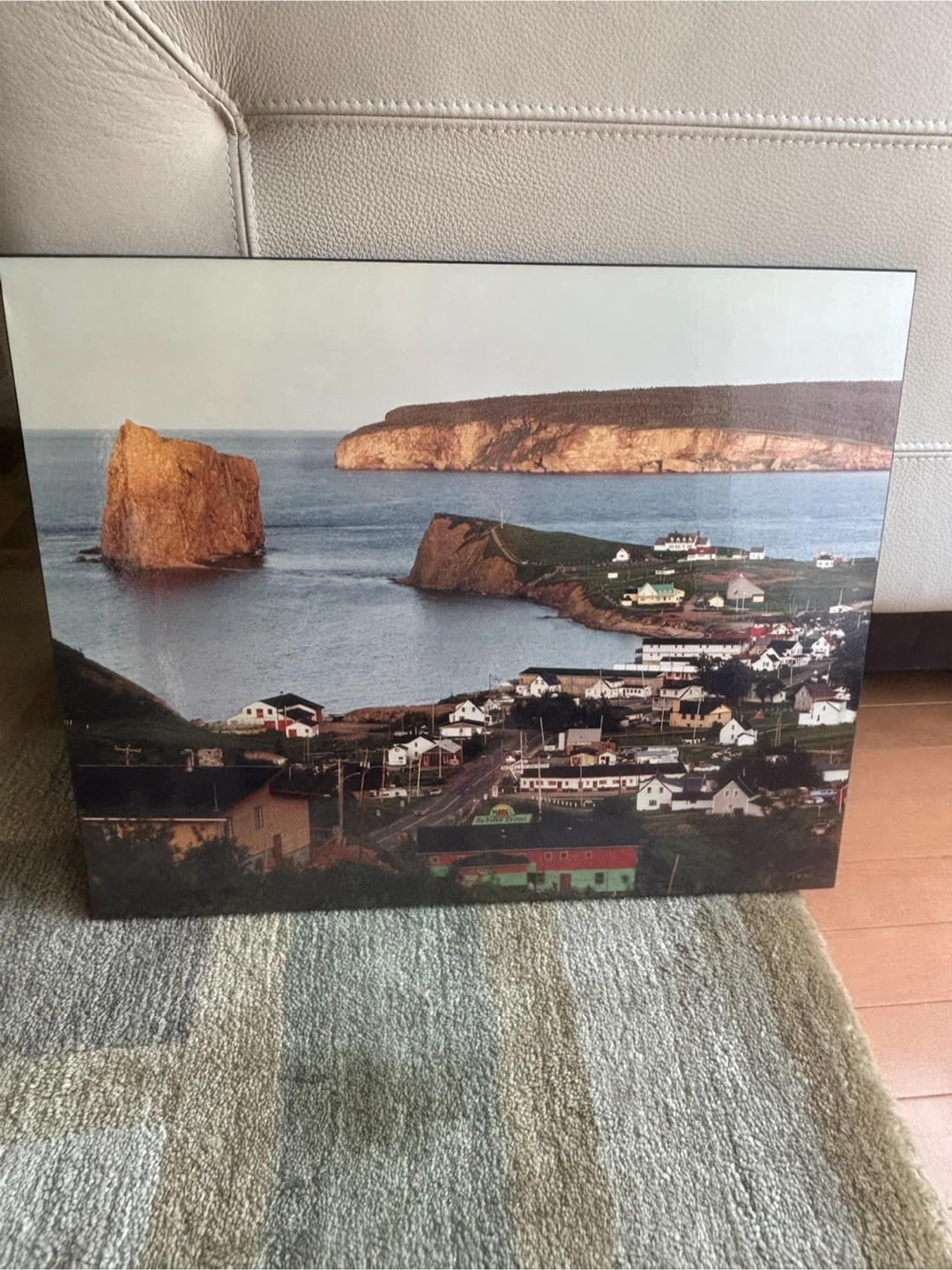 Scenic Photo mounted Print of Percé, Quebec - photo 3