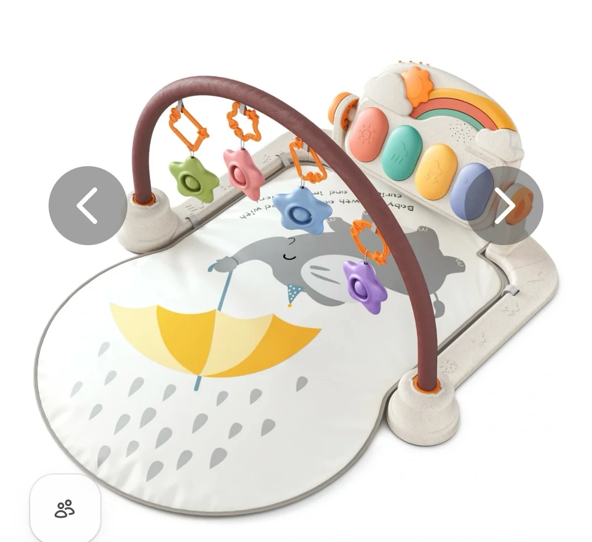 Brand New TUMAMA Baby Gym & Play Mat – Never Used ($25)