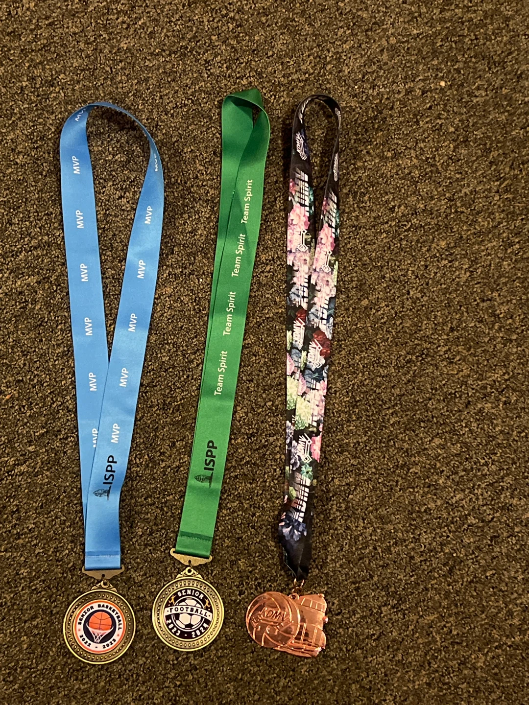 Sports Medals - Basketball, Football, & MVP