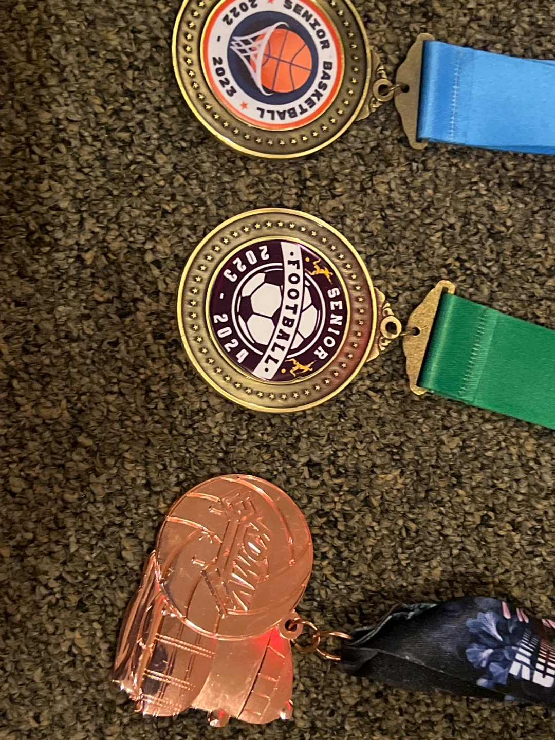 Sports Medals - Basketball, Football, & MVP - photo 2