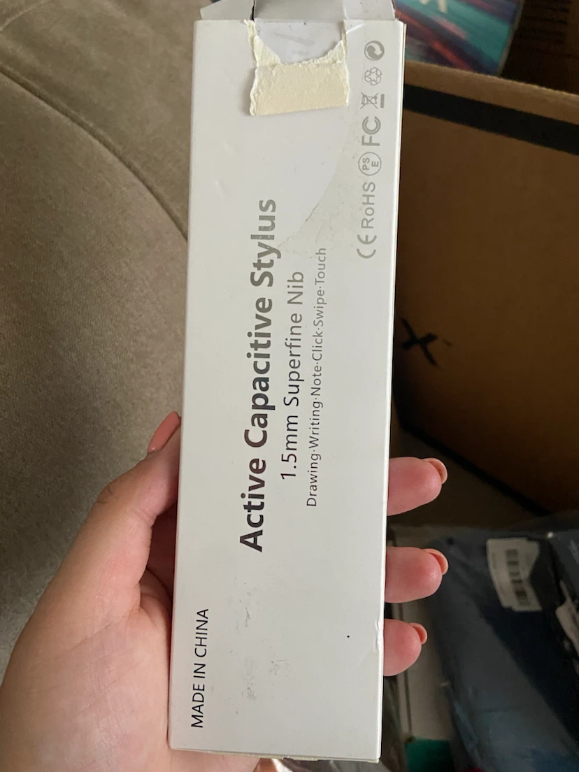 Active Capacitive Stylus with 1.5mm Superfine Nib