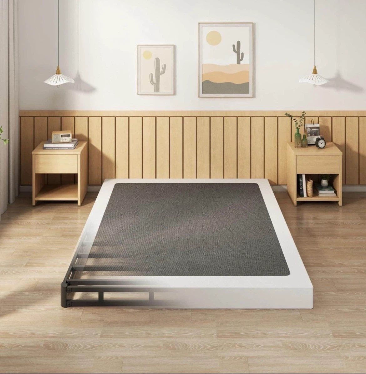 Queen,King and full Bed Frame Box Spring - photo 2
