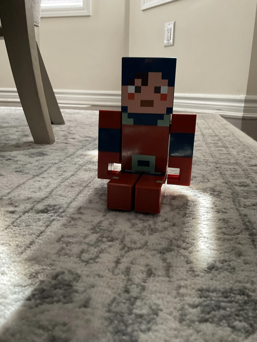 Minecraft Steve Action Figure – Poseable – Great Condition