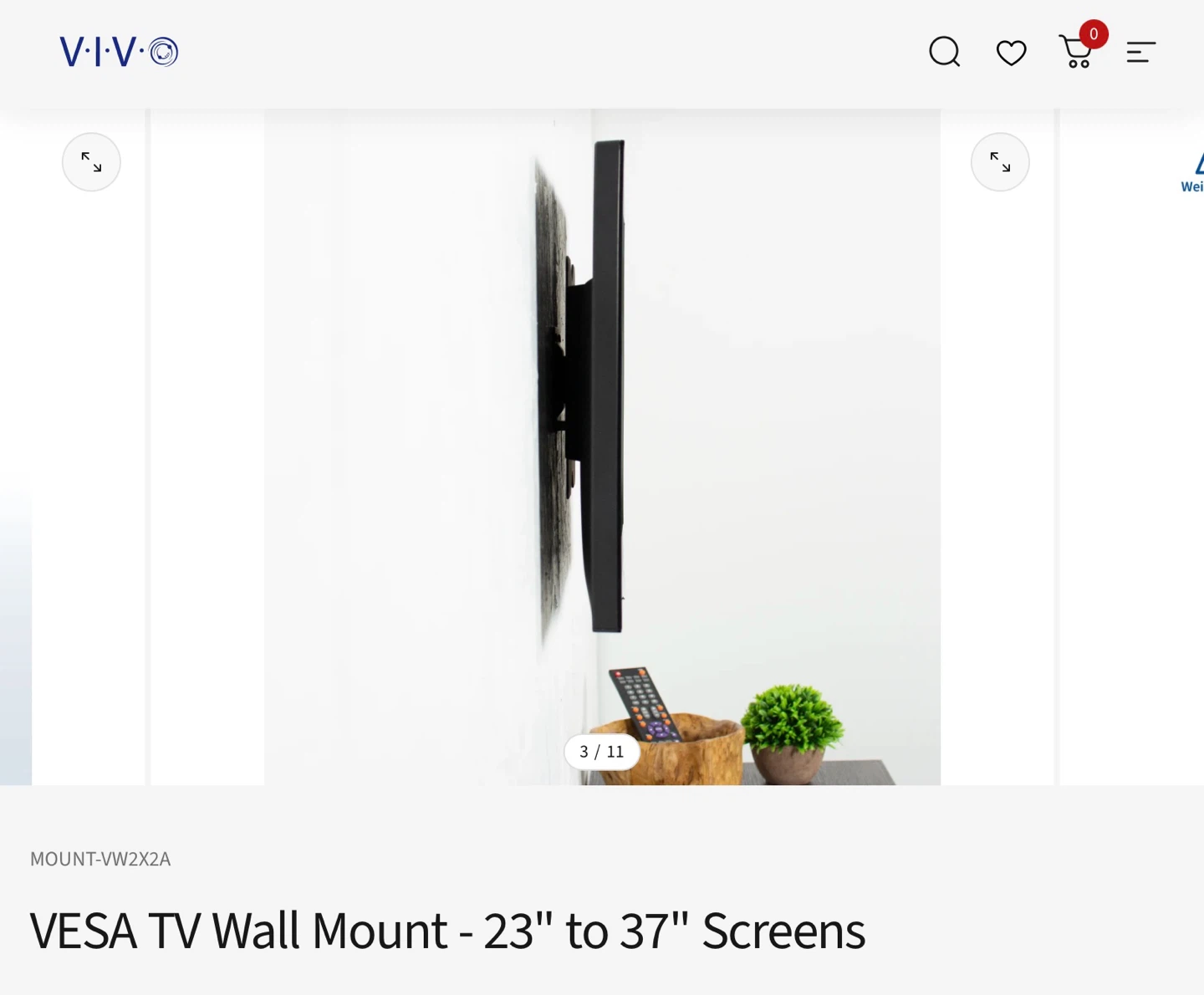 New VIVO VESA TV Wall Mount - photo 4