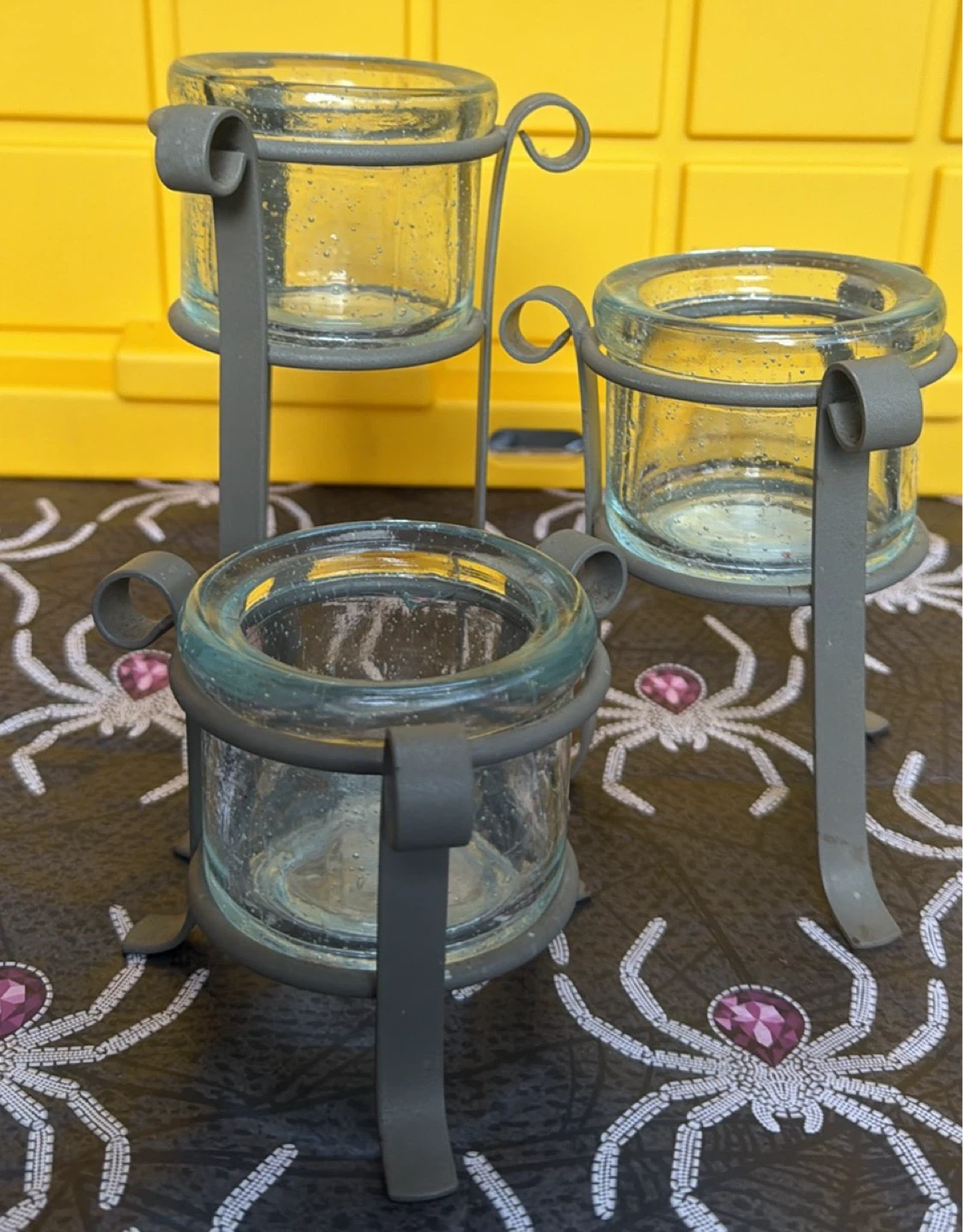 Set of 3 Votive Candle Holders