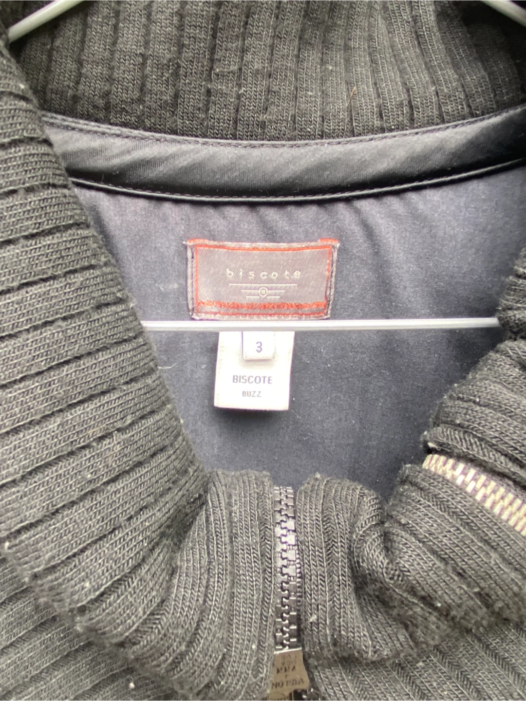 Biscote Black Jacket, Size Medium - photo 3