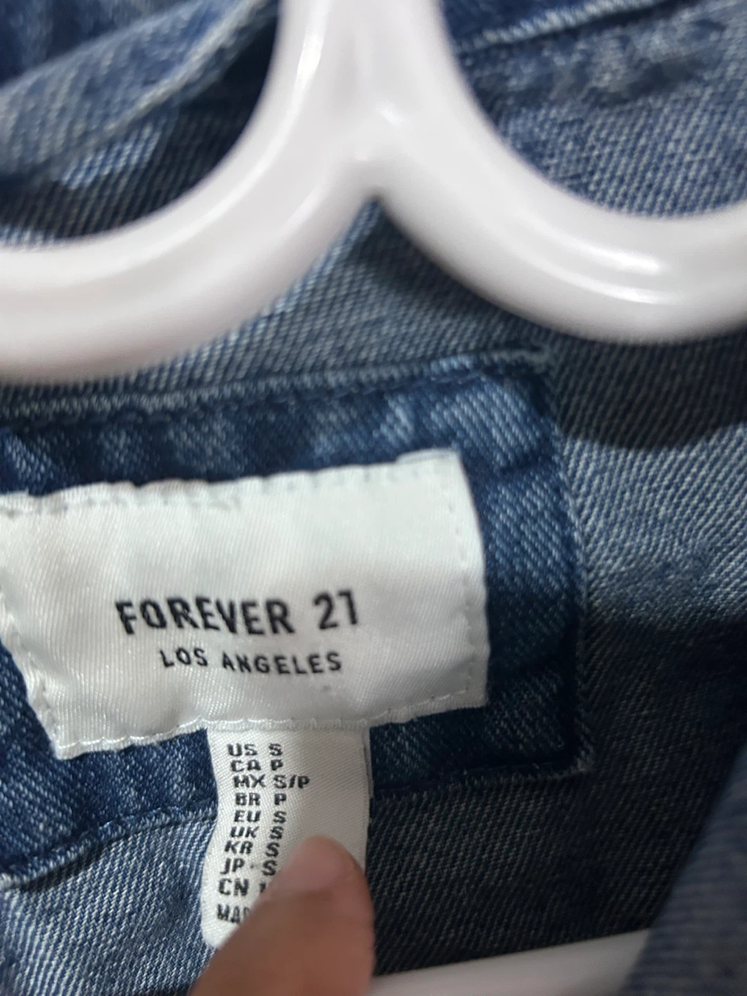 Forever 21 Denim Jacket - Size S - photo 3