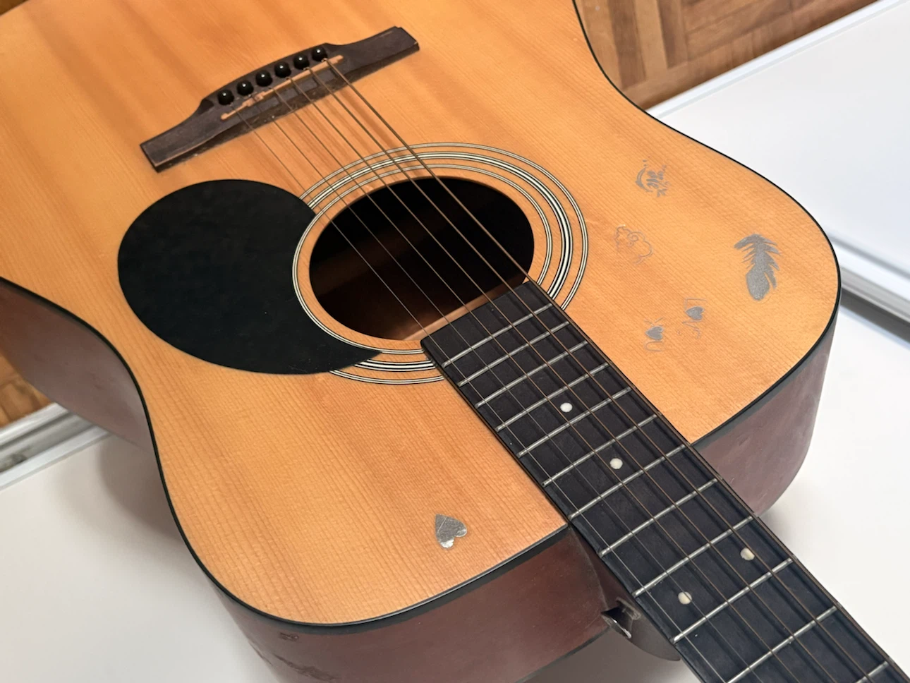 Jasmine Acoustic Guitar - photo 3