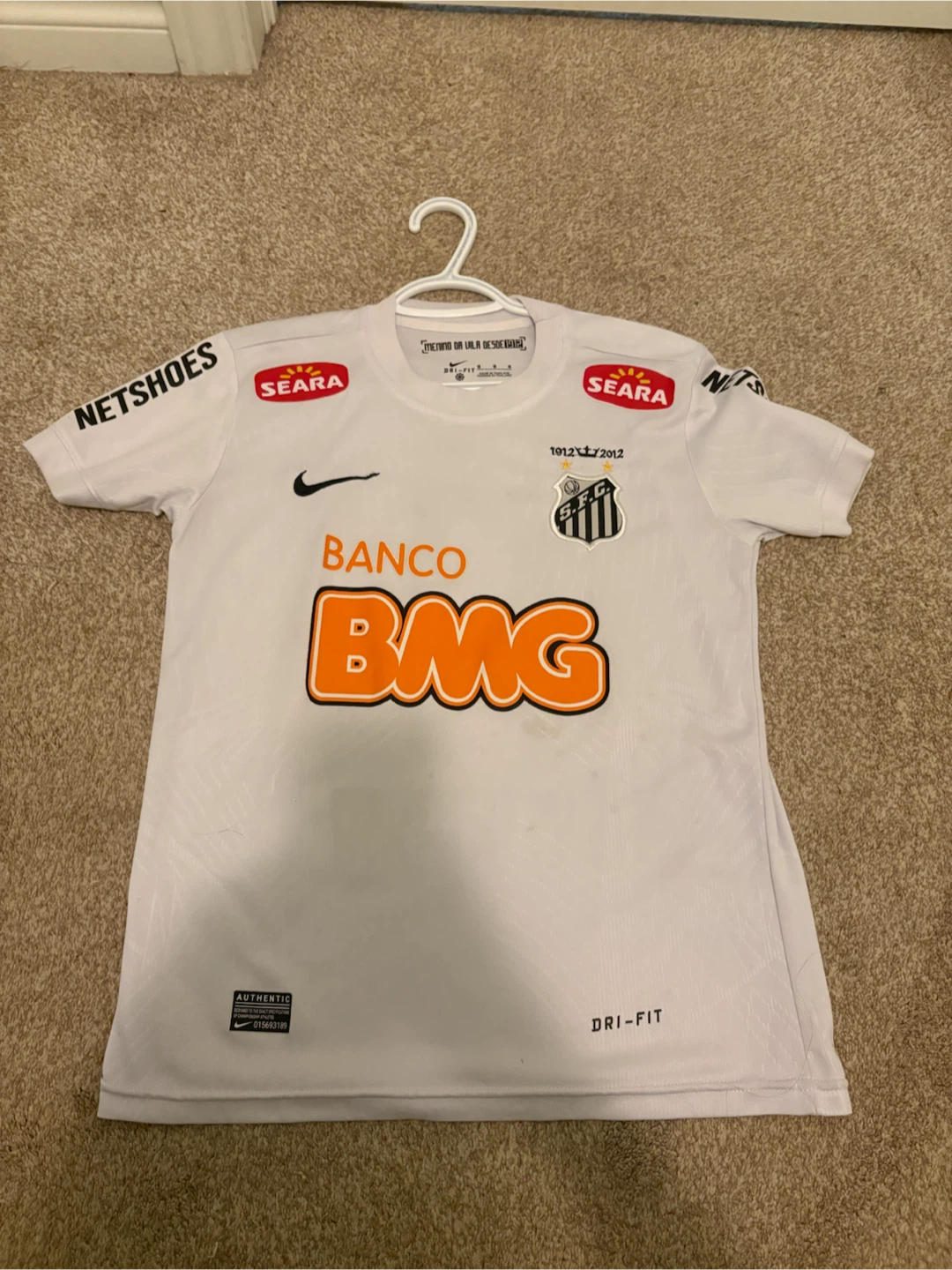 Nike Santos FC Neymar Jr. 11 Jersey