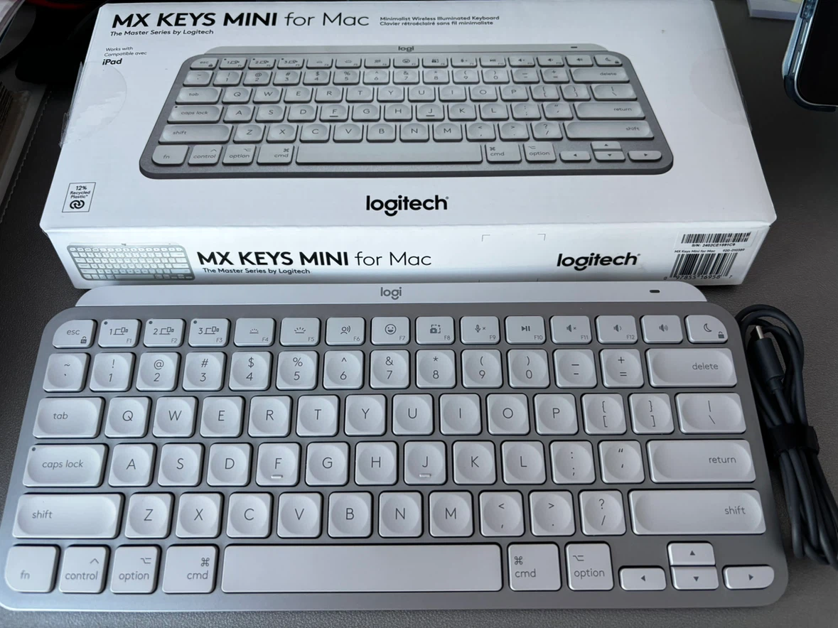 MX Keys Mini Keyboard for Mac in Excellent Condition