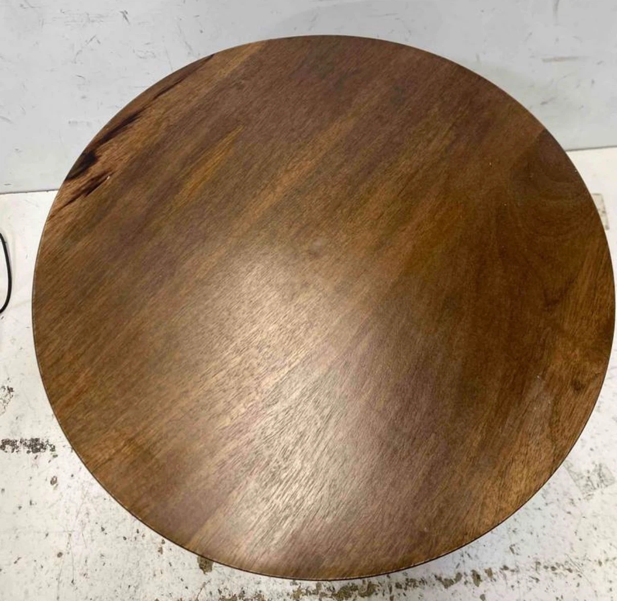 HomePop Walnut Mango Wood Side Table - photo 5