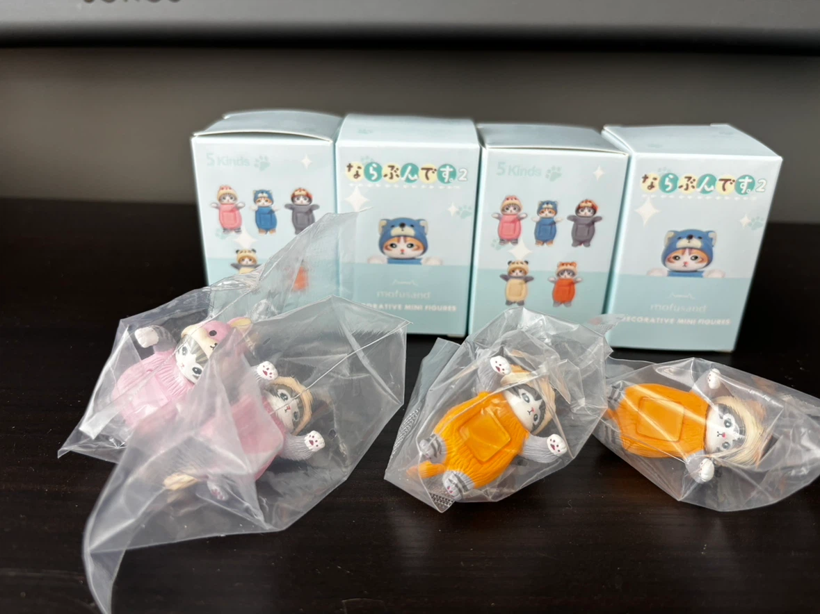 Mofusand Hipper Animal Figures NEW - photo 2
