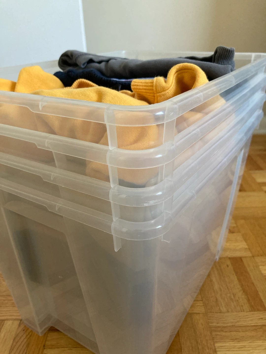 Set of 4 IKEA SAMLA Storage Box - photo 2
