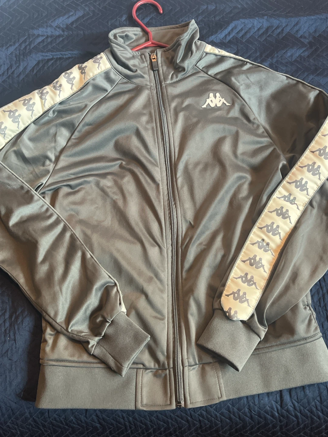Kappa Track Jacket Grey Small