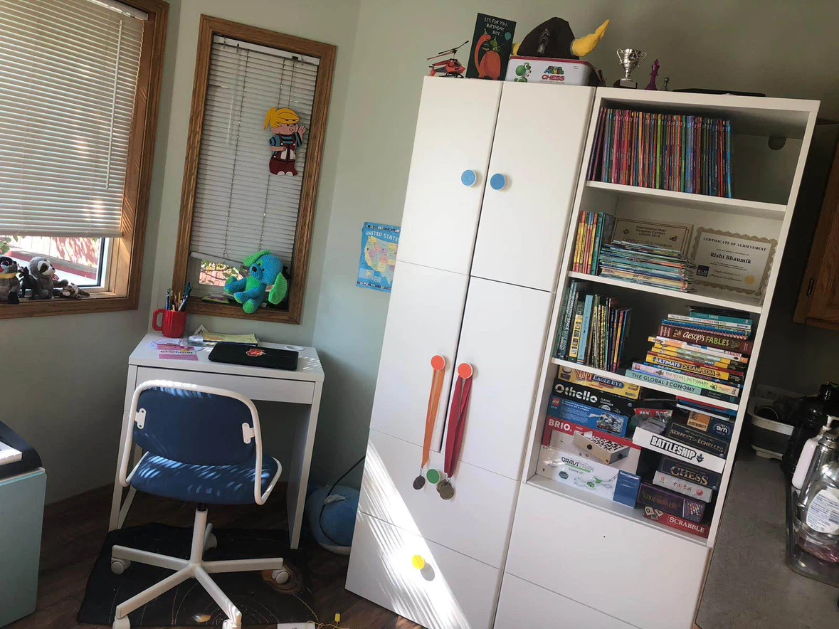 IKEA Stuva wardrobe and bookshelf unit