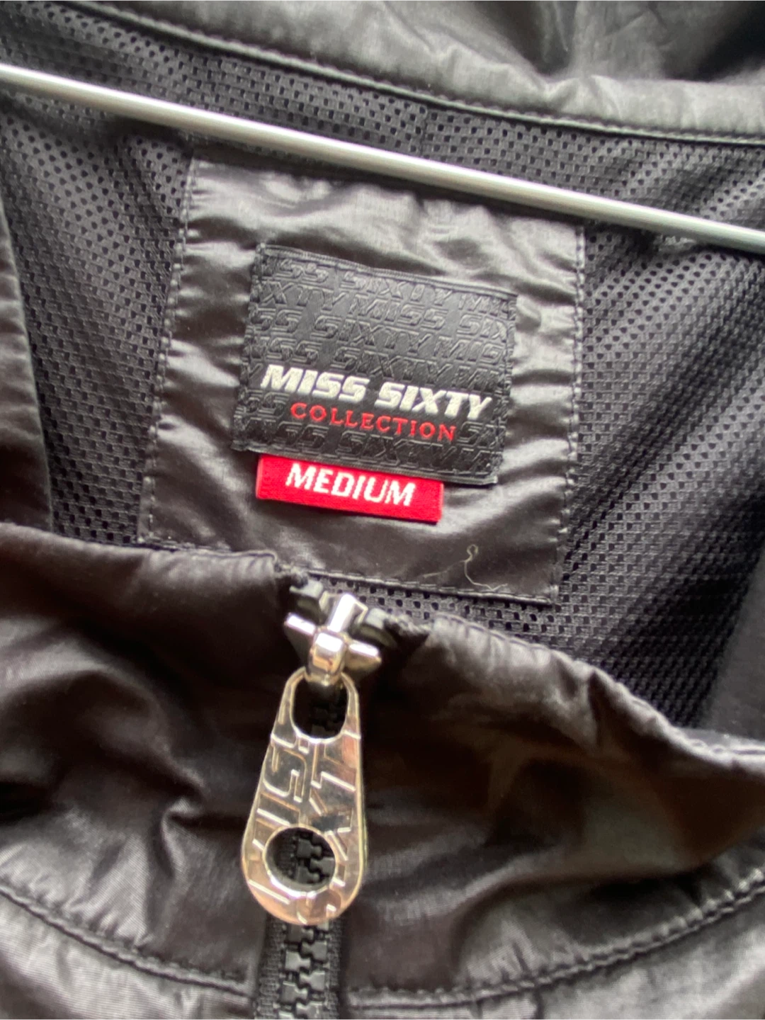 Miss Sixty Collection ruched black jacket size medium - photo 2