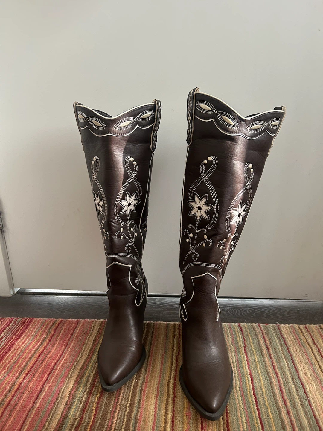 Billini Aviva Western Boot (Chocolate)
