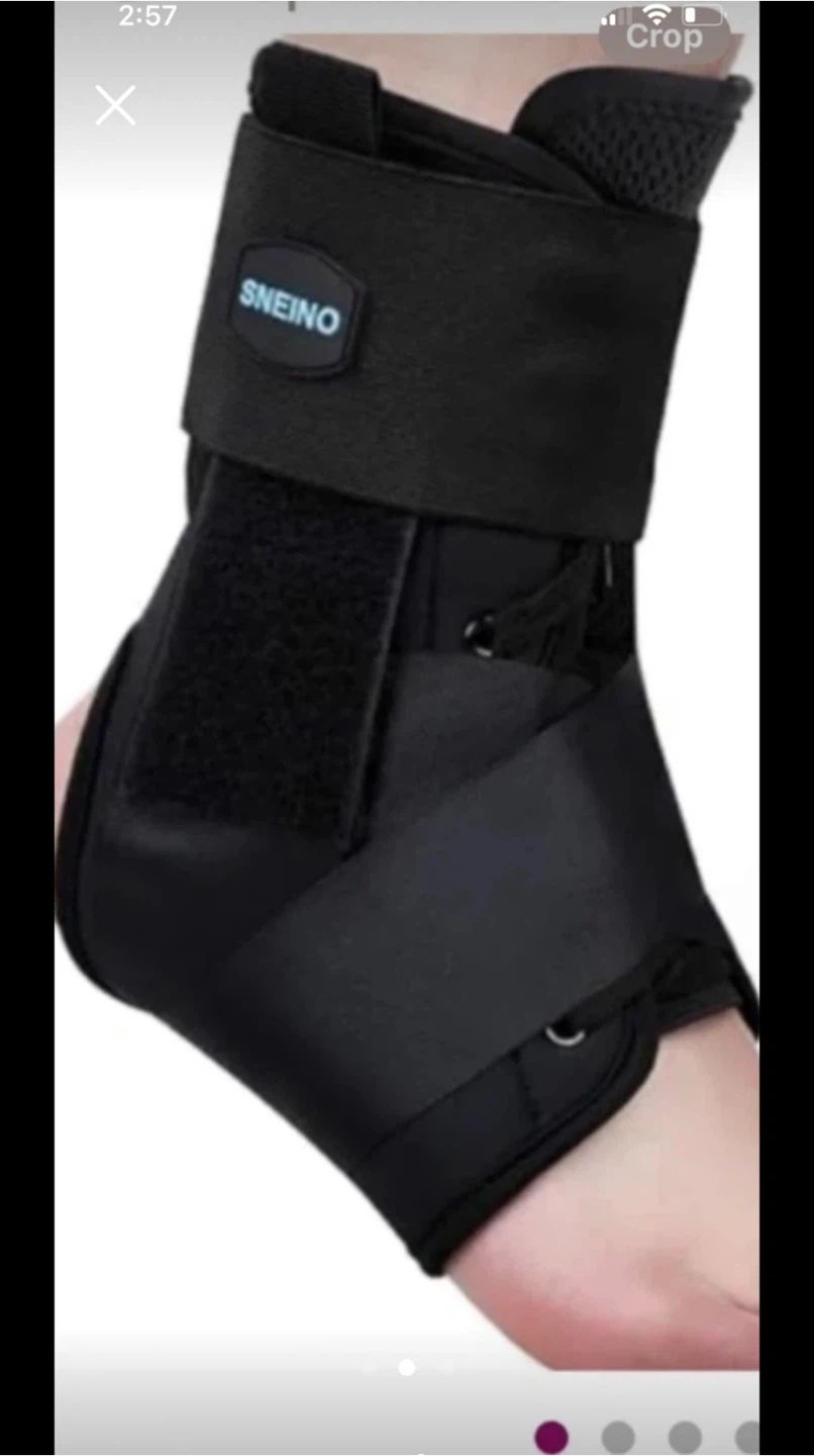 SNEINO Lace Up Adjustable Ankle Support Brace - photo 2