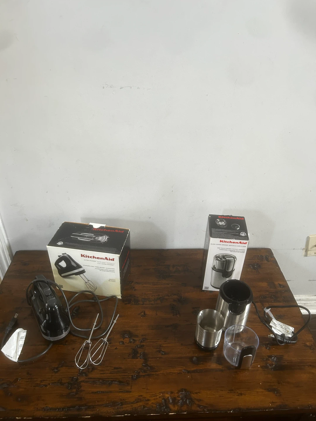 KitchenAid Blade Coffee Grinder and mixer