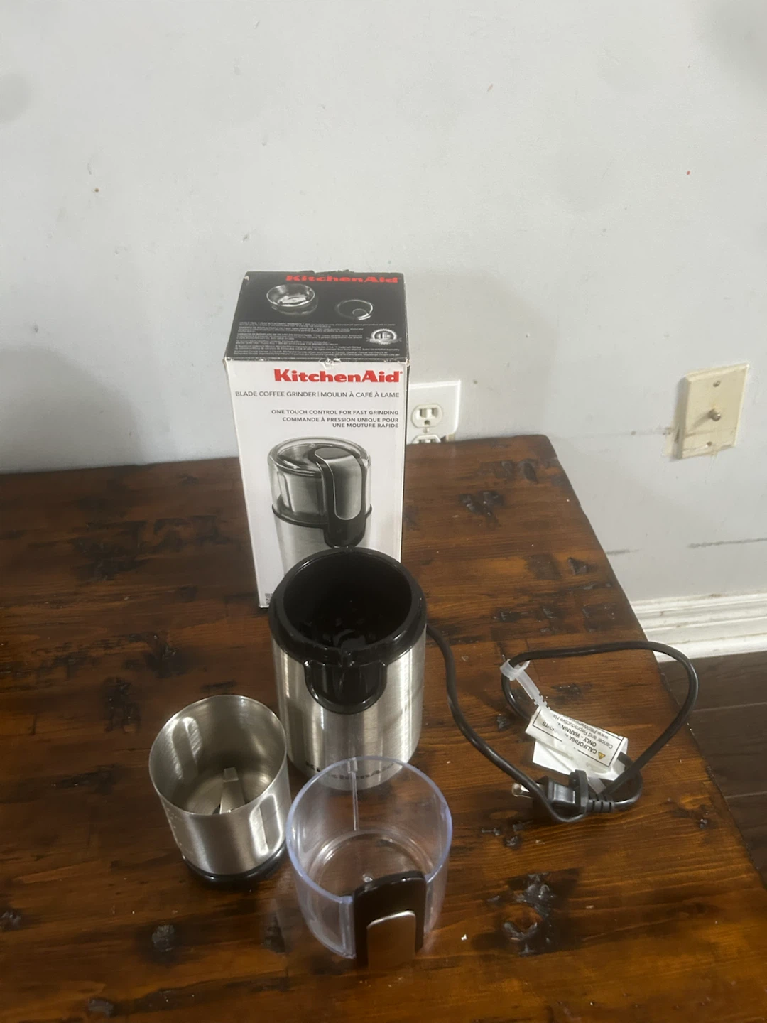 KitchenAid Blade Coffee Grinder and mixer - photo 2