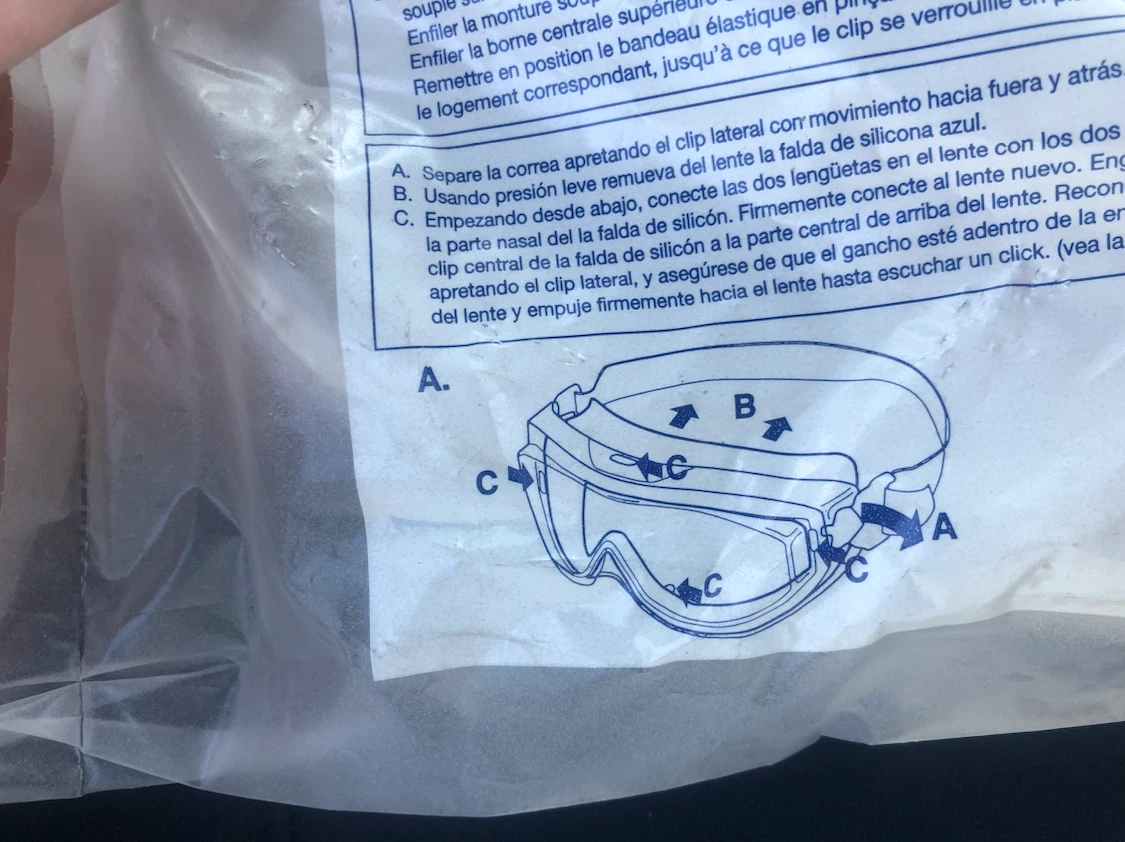 Uvex Flex Seal S710X Clear Replacement Lens - photo 2