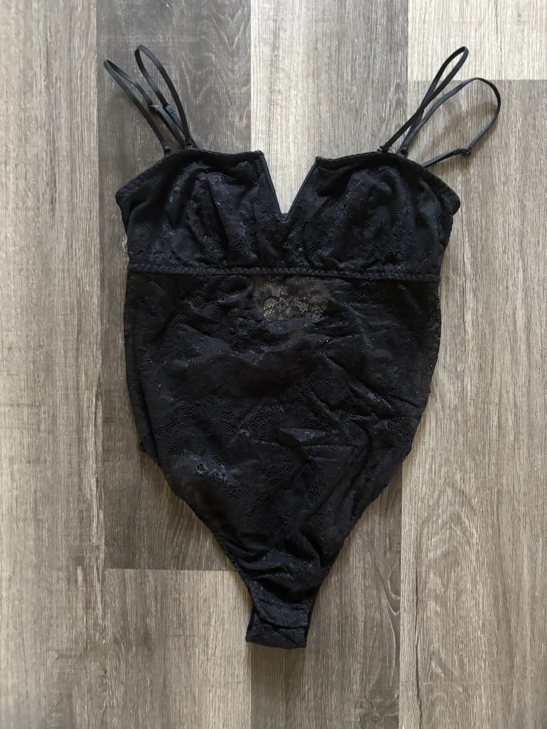 Black Lace Teddy