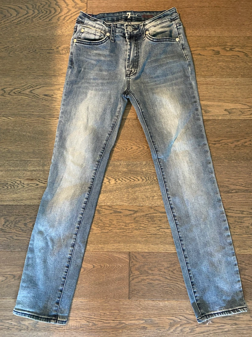 LIKE NEW: Boys 7 For All Mankind Slimmy Jeans Size 12 yrs