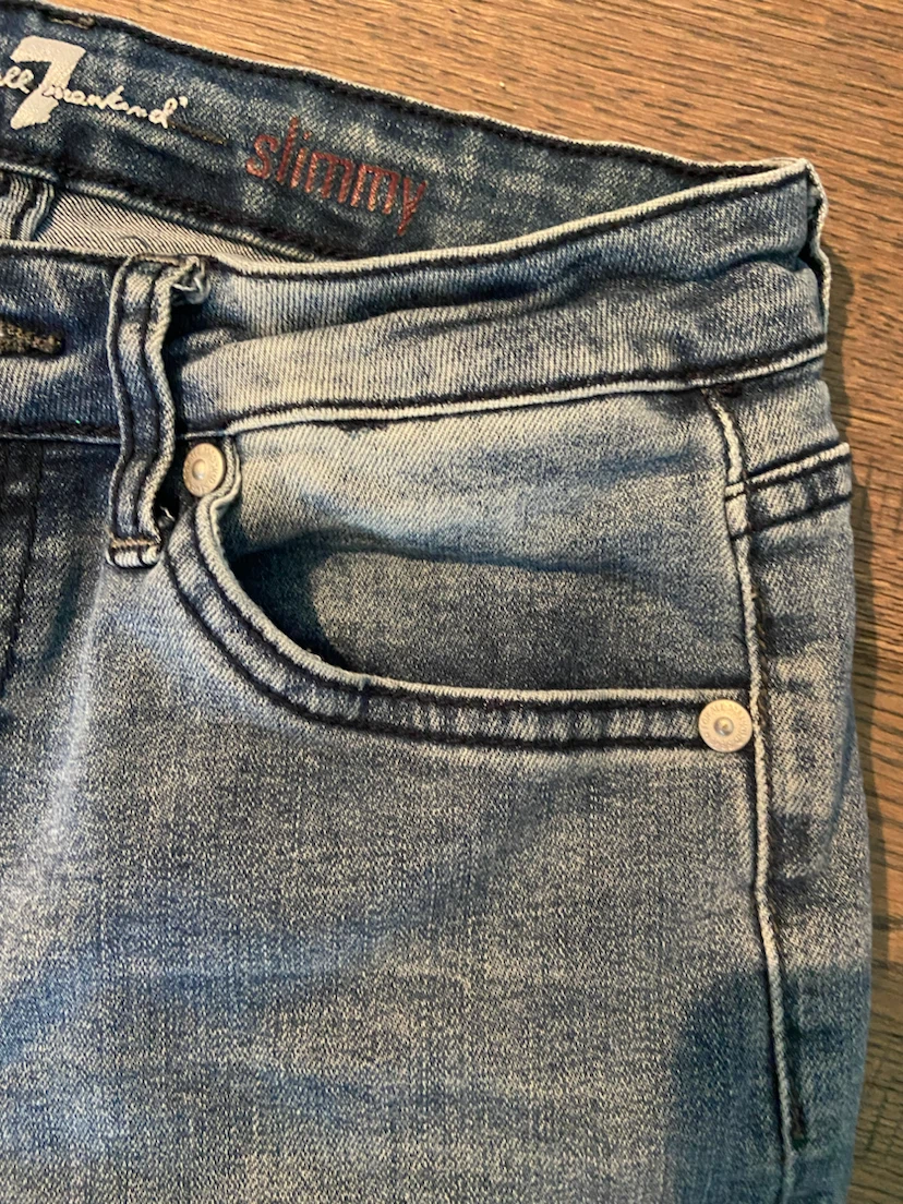 LIKE NEW: Boys 7 For All Mankind Slimmy Jeans Size 12 yrs - photo 4