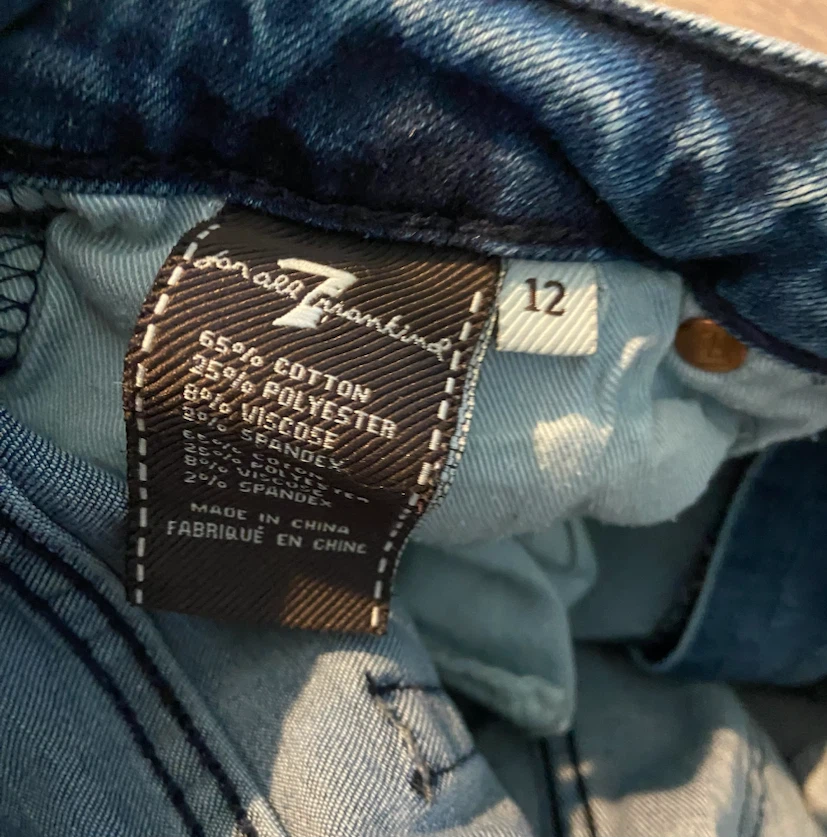 LIKE NEW: Boys 7 For All Mankind Slimmy Jeans Size 12 yrs - photo 5