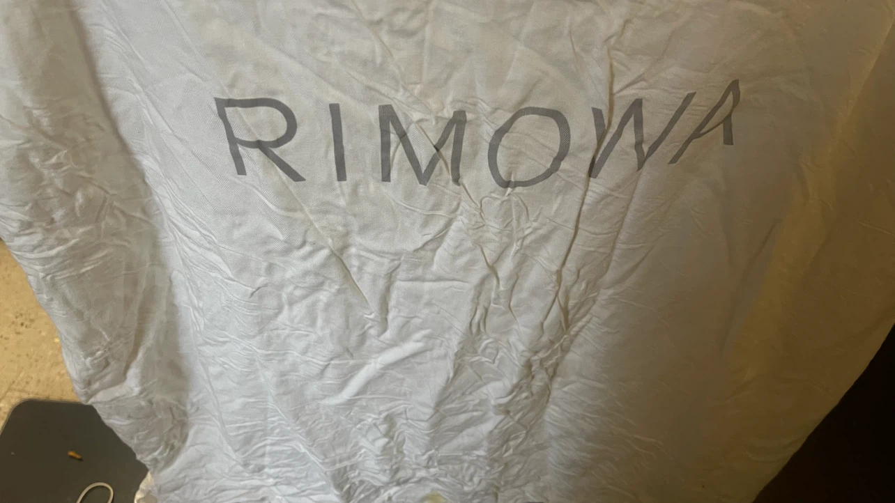 Rimowa extra large suitcase dustbag