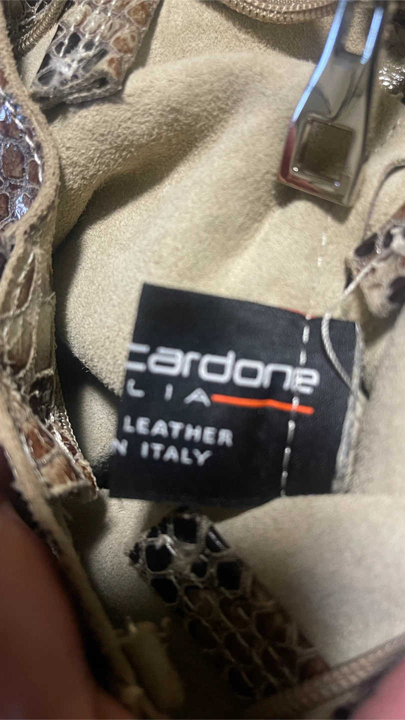 Andrea Cardone Italia Small Snakeskin Leather handbag - photo 3