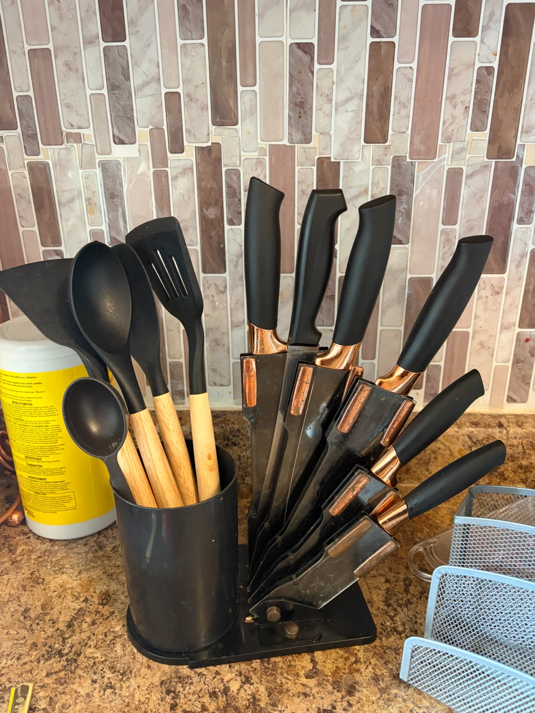 Kitchen Knife Set with Utensils - photo 2