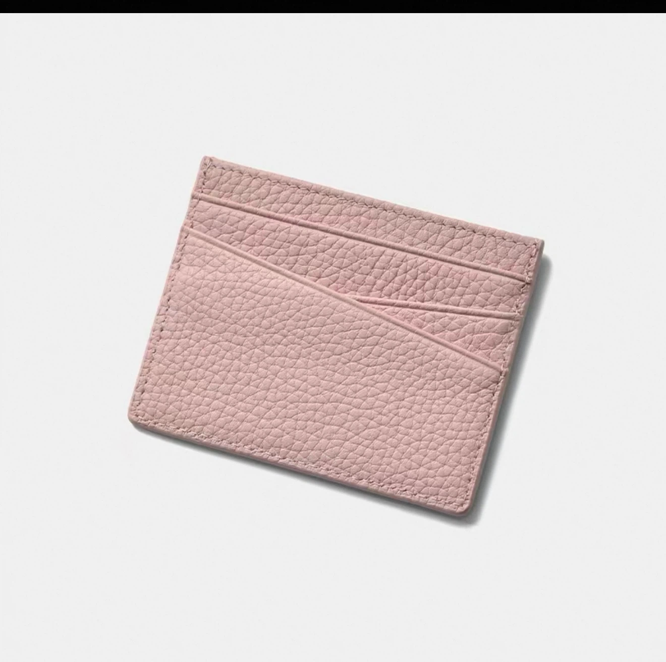 Leather Slim Card Holder – Brand New - photo 2