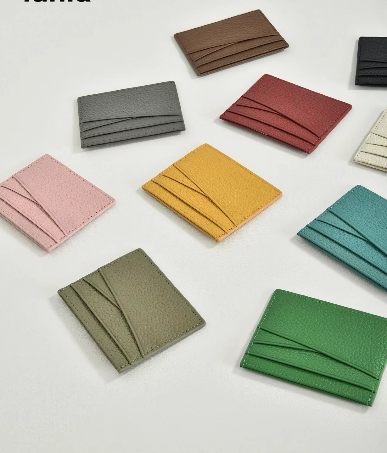 Leather Slim Card Holder – Brand New - photo 3