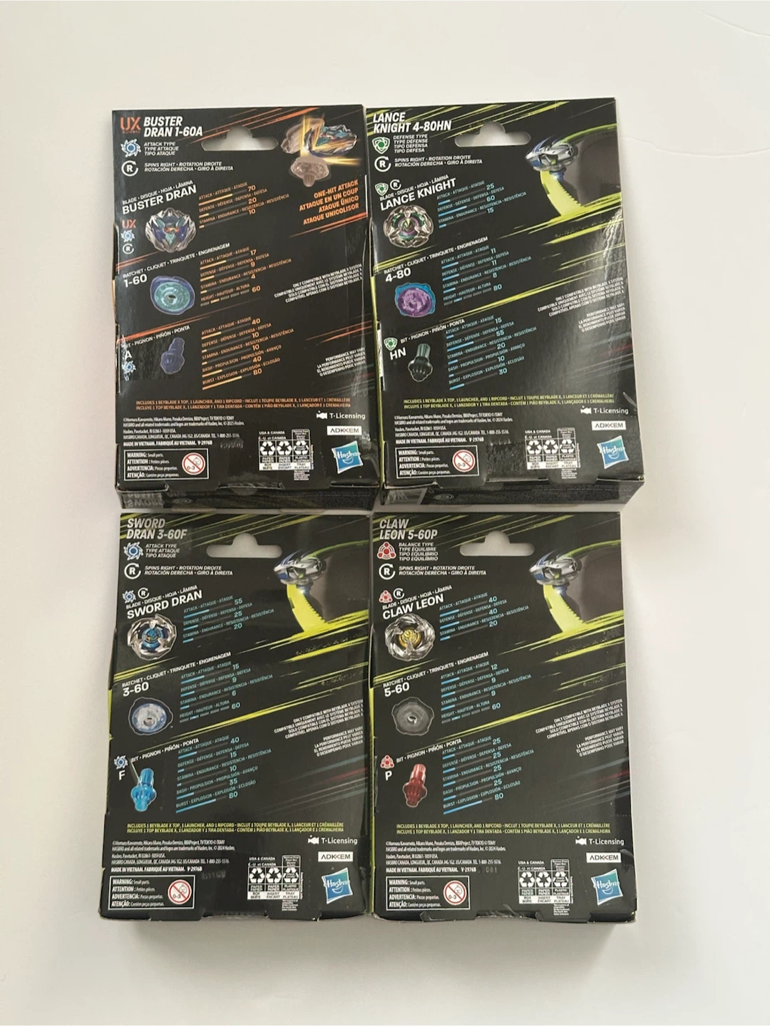Beyblade X Beyblades (4 Packs) - photo 2